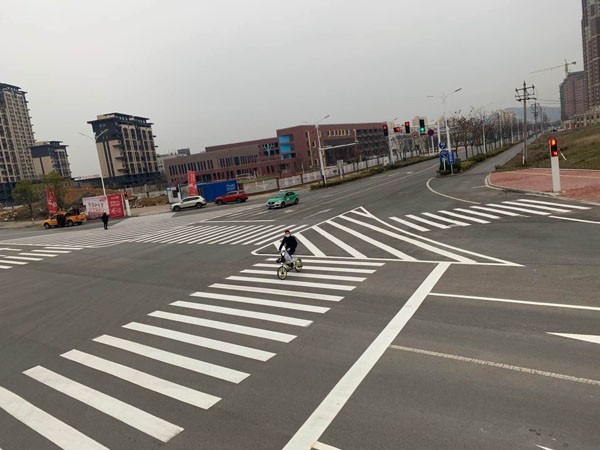 铜陵市政道路标线